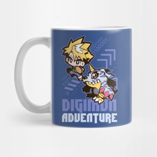 digimon adventure yamato gabumon Mug